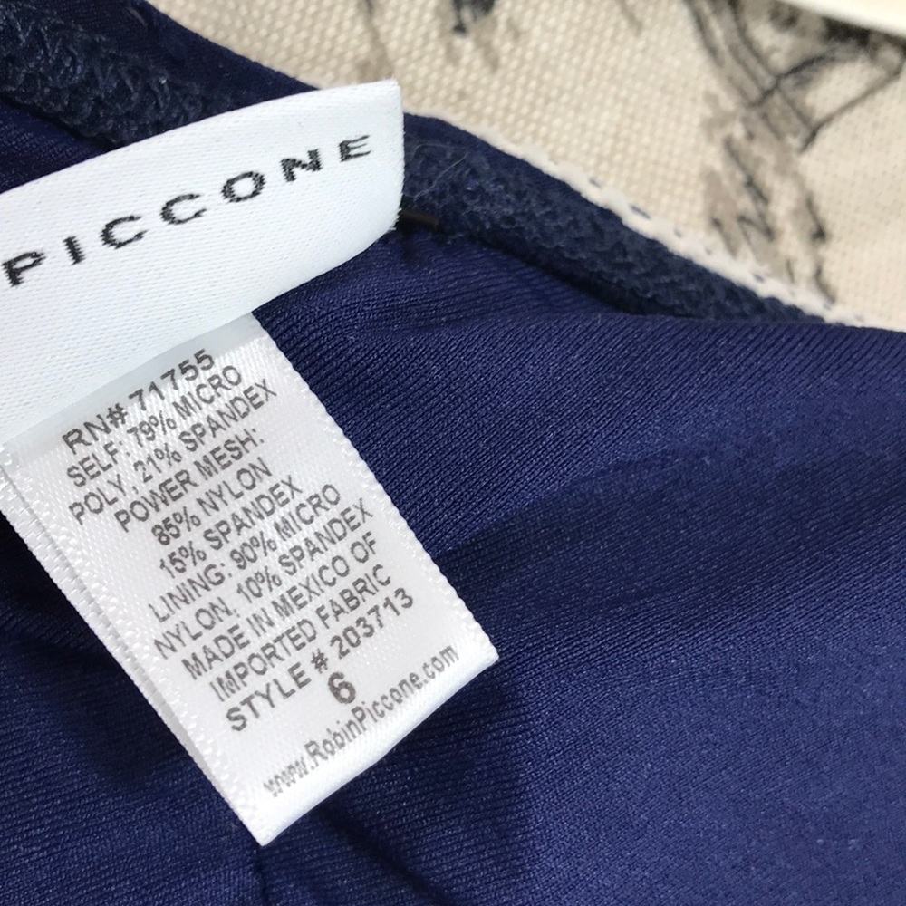 NWOT Robin Piccone Abi One-Piece Swimsuit - Picture 6 of 6